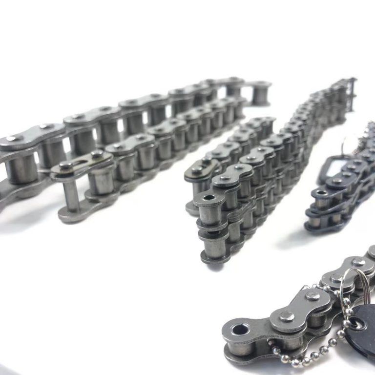 ANSI-40-50-60-80-100-Short-Pitch-Roller-Chain-4-Way-Rivet-Transmission-Chains-a-Sereis